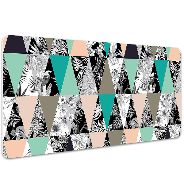 Íróasztal könyökalátét Trópusi patchwork