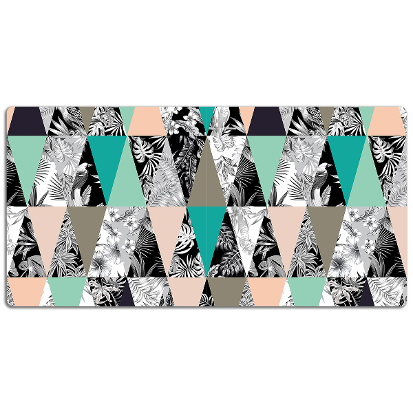 Íróasztal könyökalátét Trópusi patchwork
