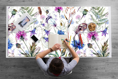 Íróasztal könyökalátét Mező virágok