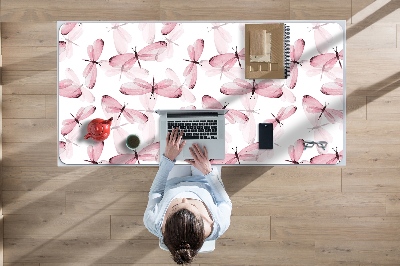 Íróasztal könyökalátét Rózsaszín szitakötő
