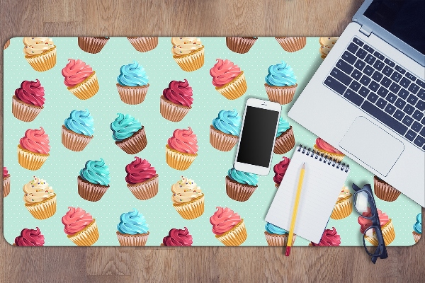 Íróasztal könyökalátét Muffin muffinok