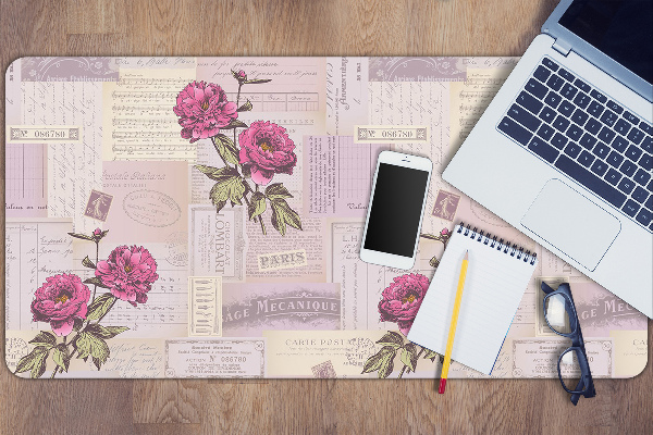 Könyökalátét Papír és peonies