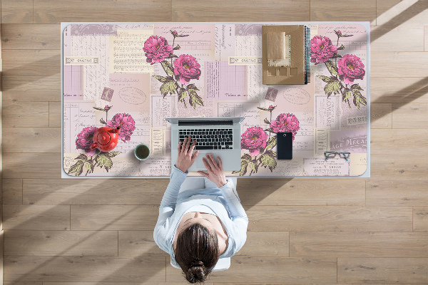 Könyökalátét Papír és peonies