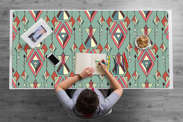 Íróasztal alátét Aztec mintázat