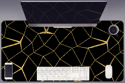 Íróasztal alátét Arany és fekete mozaik