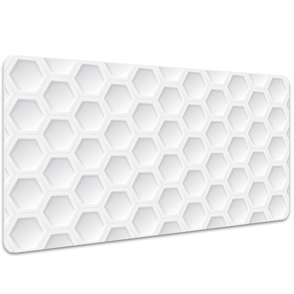 Íróasztal alátét Háromdimenziós hexagonok