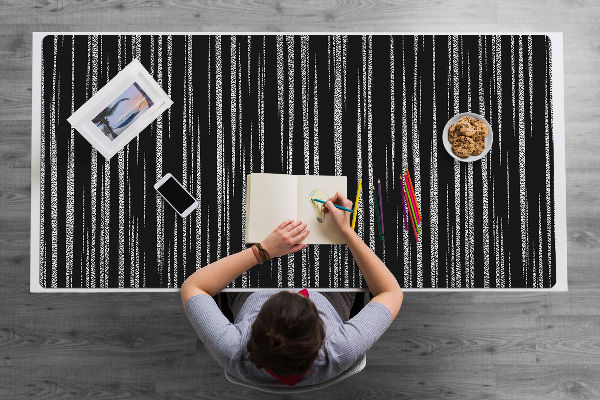 Íróasztal alátét Fekete design