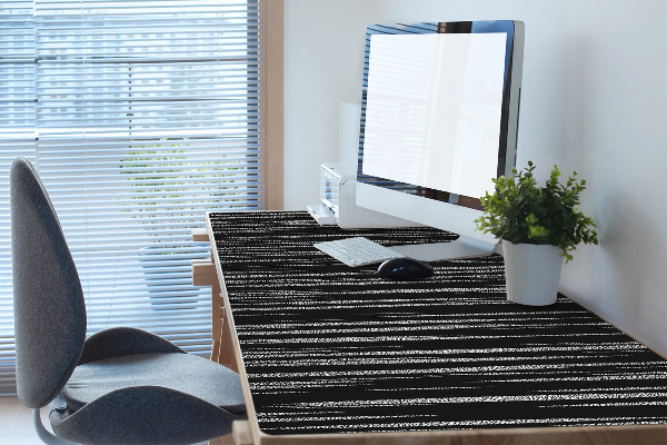 Íróasztal alátét Fekete design
