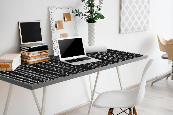 Íróasztal alátét Fekete design