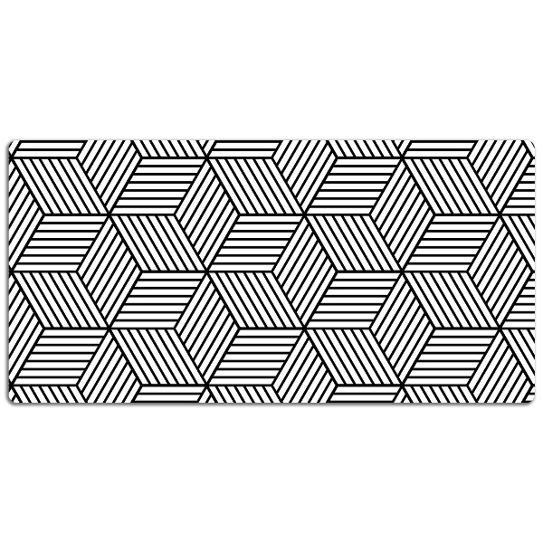 Íróasztal alátét Geometriai kockák