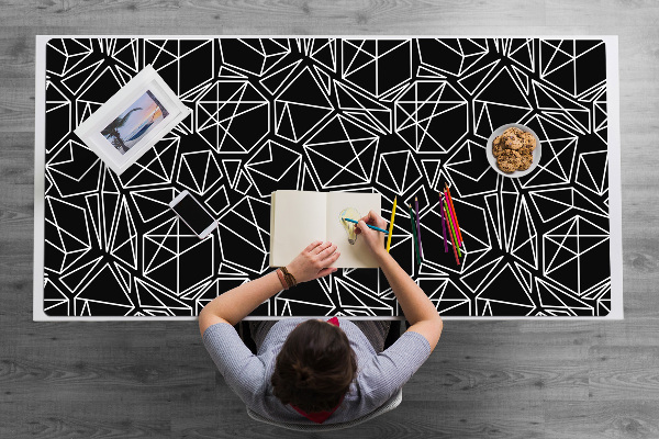 Íróasztal alátét Geometriai formák