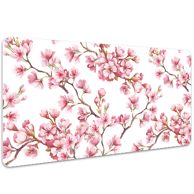 Íróasztal alátét Cseresznyevirág