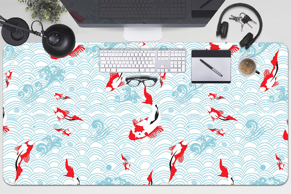 Íróasztal alátét Carp koi