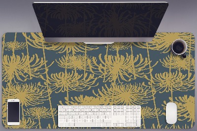 Íróasztal alátét Aranyvirágok