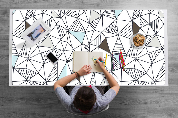 Íróasztal alátét Geometriai mintázat