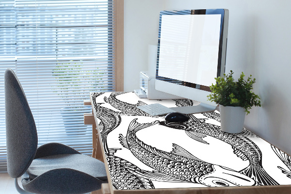 Íróasztal alátét Koi hal