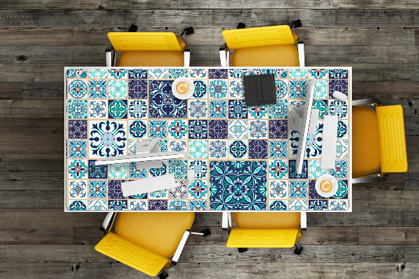 Íróasztal alátét Gyönyörű patchwork