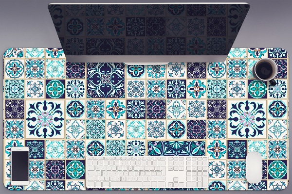 Íróasztal alátét Gyönyörű patchwork