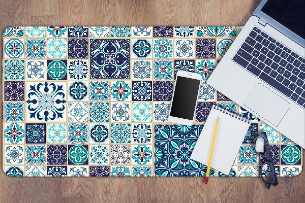 Íróasztal alátét Gyönyörű patchwork