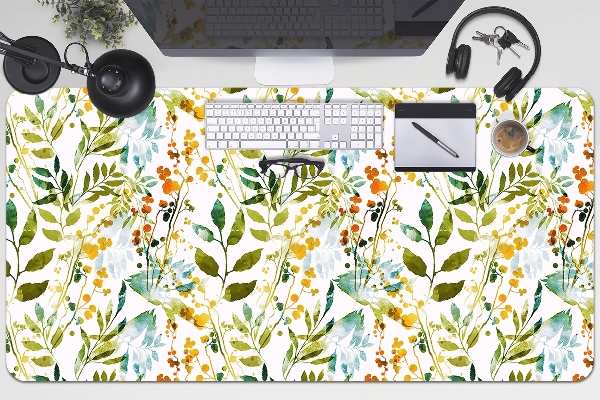 Íróasztal alátét Boho virágok