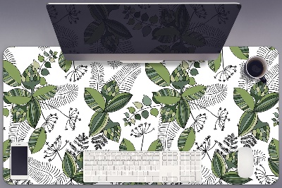 Íróasztal alátét Botanikai mintázat