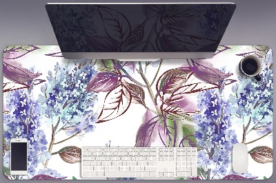 Íróasztal alátét Lila levelek