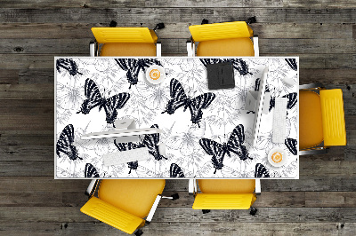 Íróasztal alátét Pillangók rajzolása