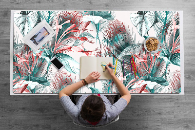 Íróasztal alátét Trópusi rajz