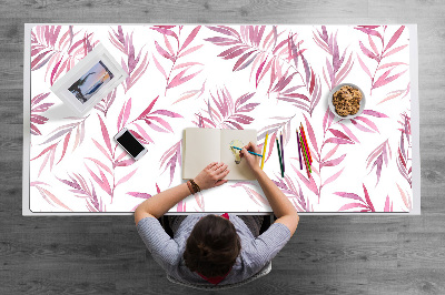 Íróasztal alátét Rózsaszín levelek
