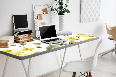Íróasztal alátét Sárga virágok