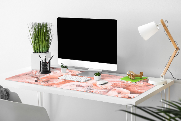 Íróasztal alátét Flamingók