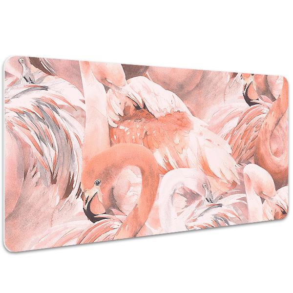 Íróasztal alátét Flamingók