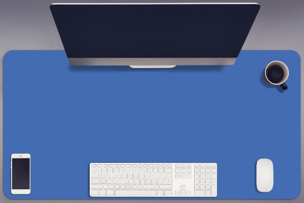 Íróasztal alátét Sötét azure
