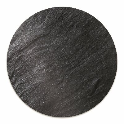 Padlóvédő székalátét Fekete márvány
