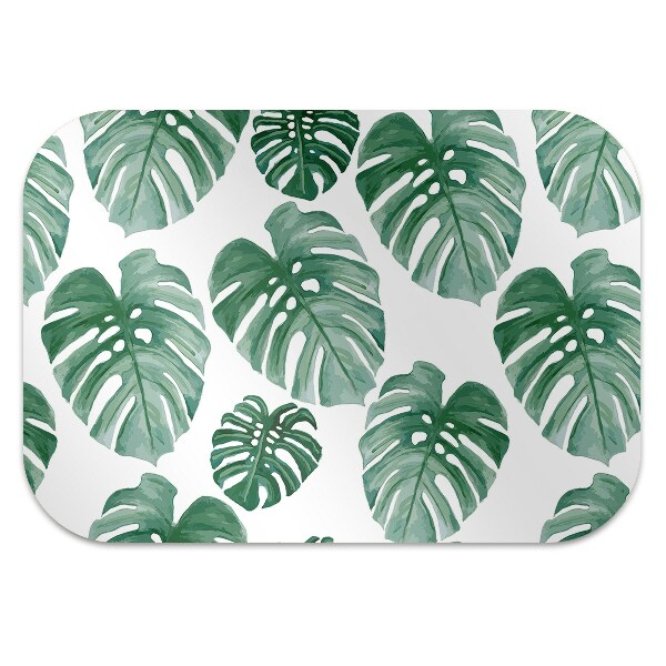 Padlóvédő székalátét Monstera levelek