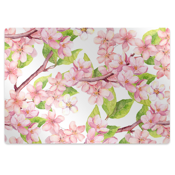 Padlóvédő székalátét Cseresznyevirág