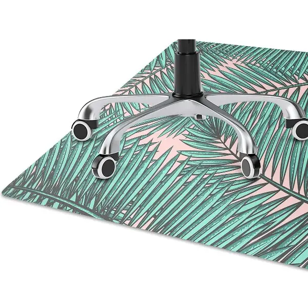 Padlóvédő székalátét Egzotikus levél