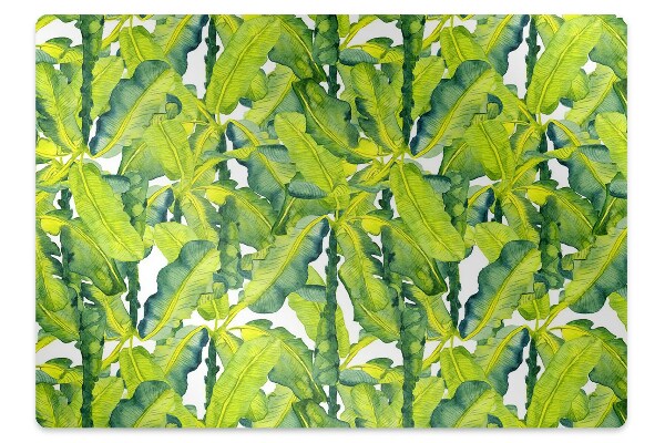 Padlóvédő székalátét Akvarell levelek
