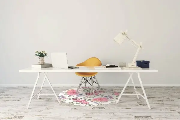 Szék alátét szőnyeg Vintage stílusú rózsák