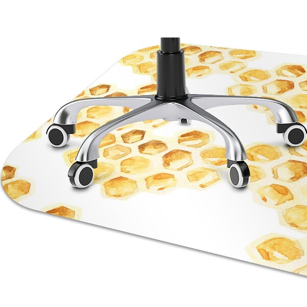 Padlóvédő székalátét Honeycombs