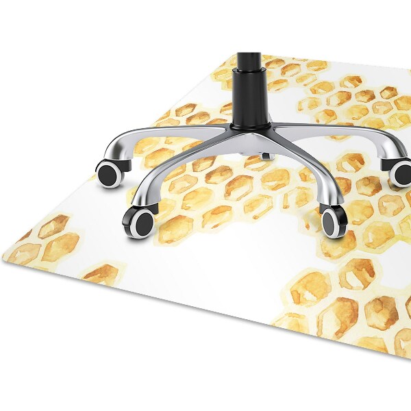 Padlóvédő székalátét Honeycombs