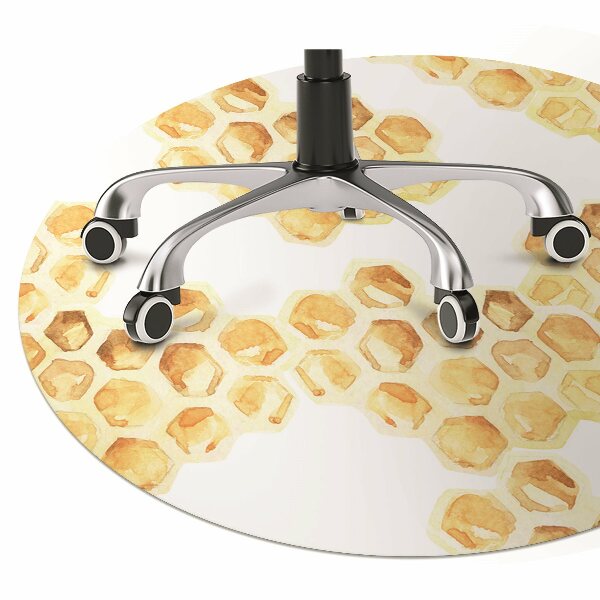 Padlóvédő székalátét Honeycombs