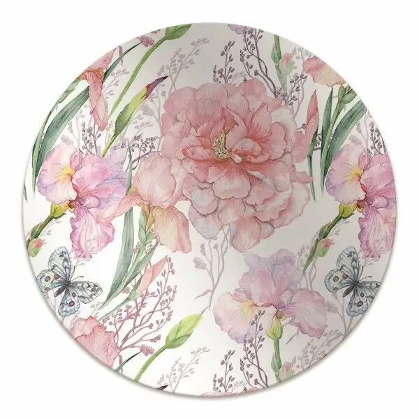 Padlóvédő székalátét Virágok peonies