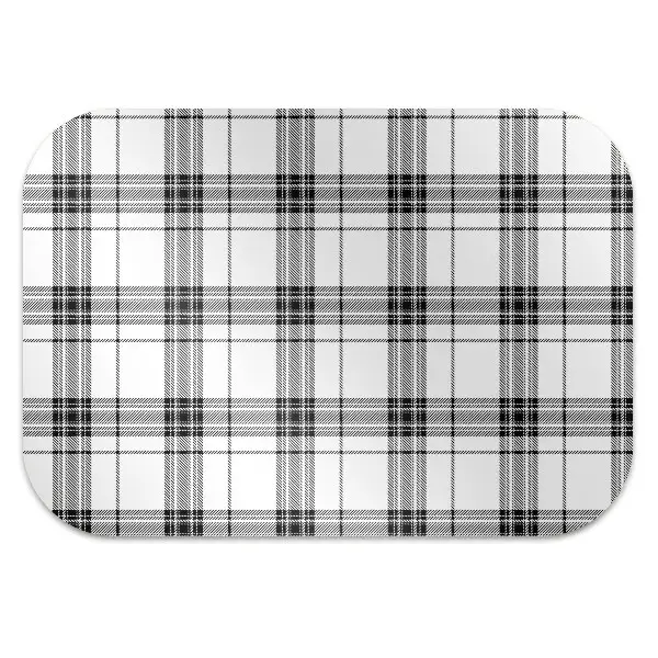Padlóvédő székalátét Plaid mintázat