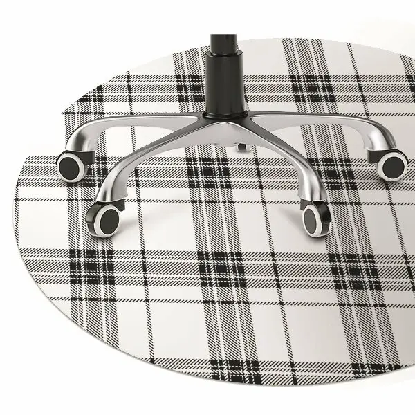 Padlóvédő székalátét Plaid mintázat