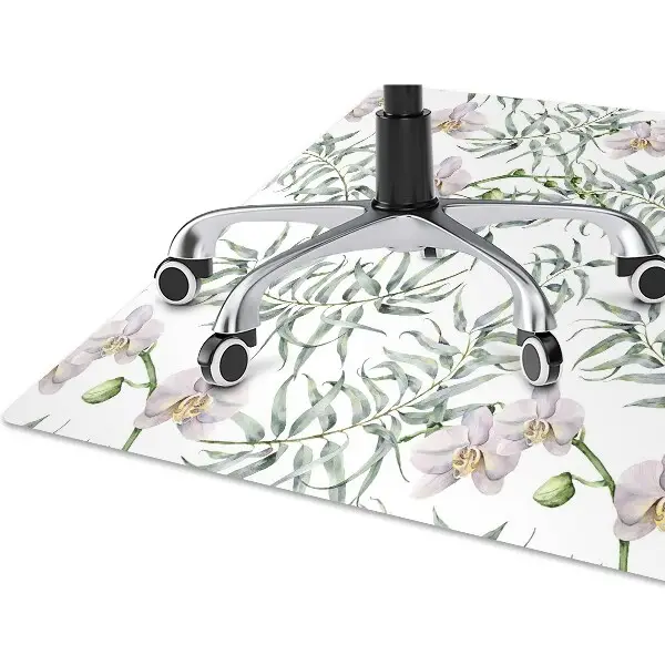 Padlóvédő székalátét Rózsaszín orchideák