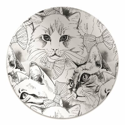 Padlóvédő székalátét Vasúti macskák