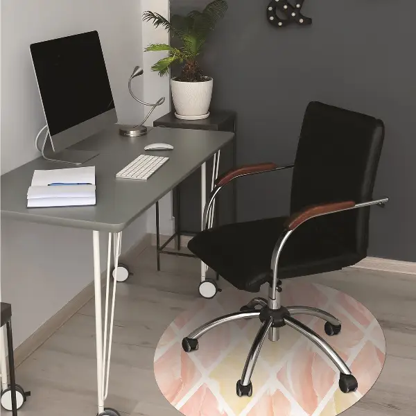 Padlóvédő székalátét Rubin alakú