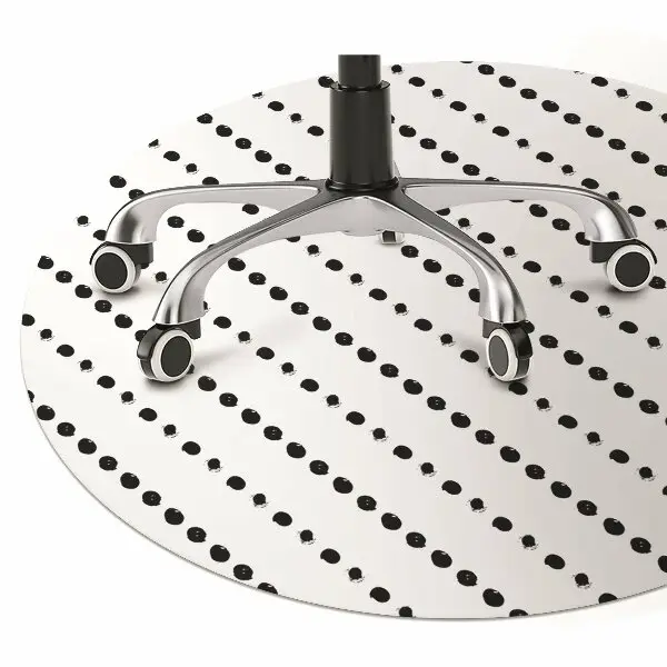 Padlóvédő székalátét Dots geometria