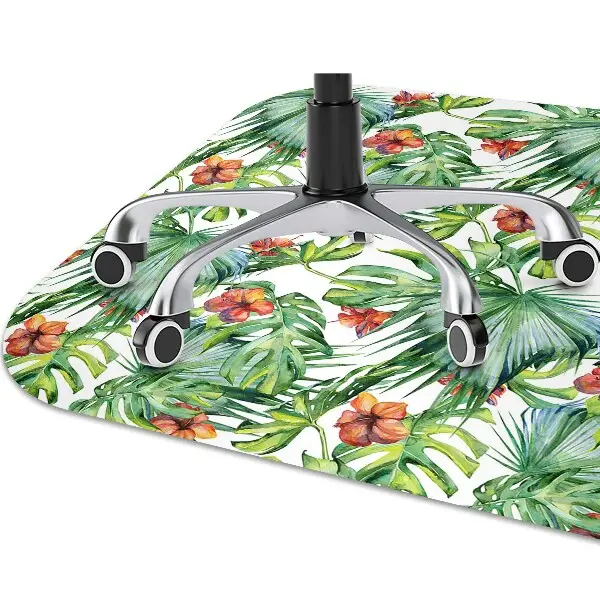Padlóvédő székalátét Hawaii levelek